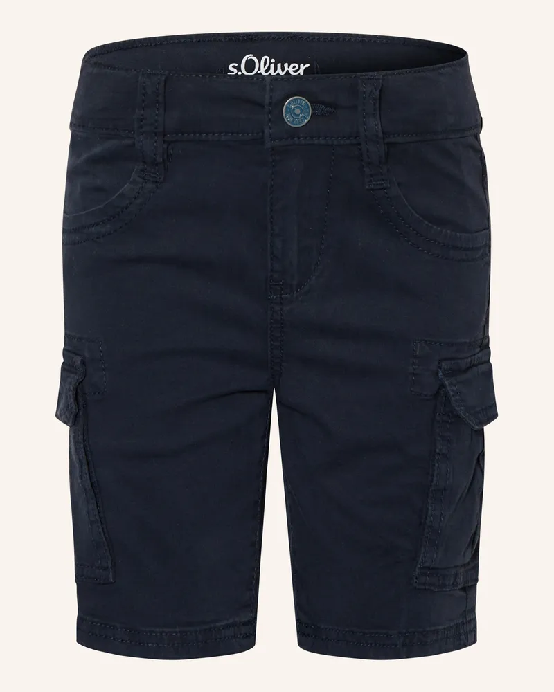 S.Oliver Cargoshorts Regular Fit Dunkelblau