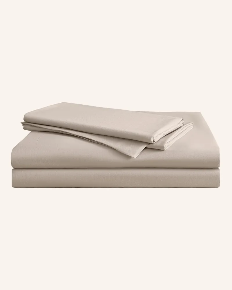 ROYFORT Bettwäsche-Set Baumwolle-Cashmere beige Taupe