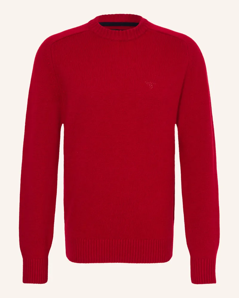 Barbour Pullover rot Dunkelrot