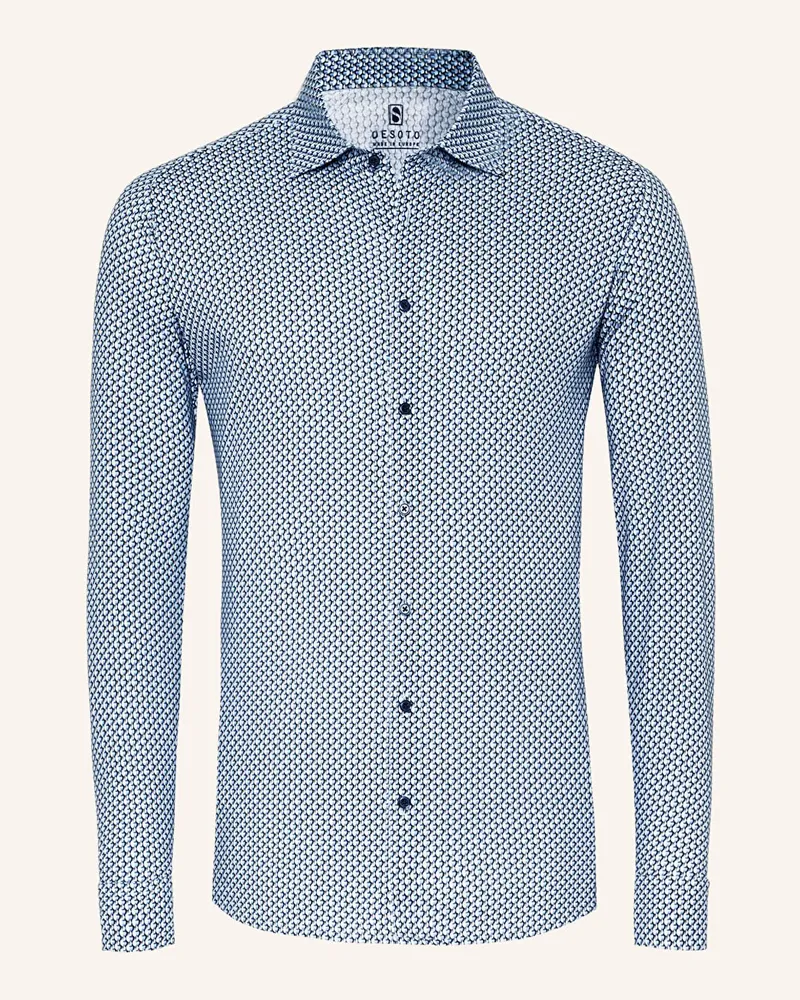 DESOTO Hemd Slim Fit Dunkelblau