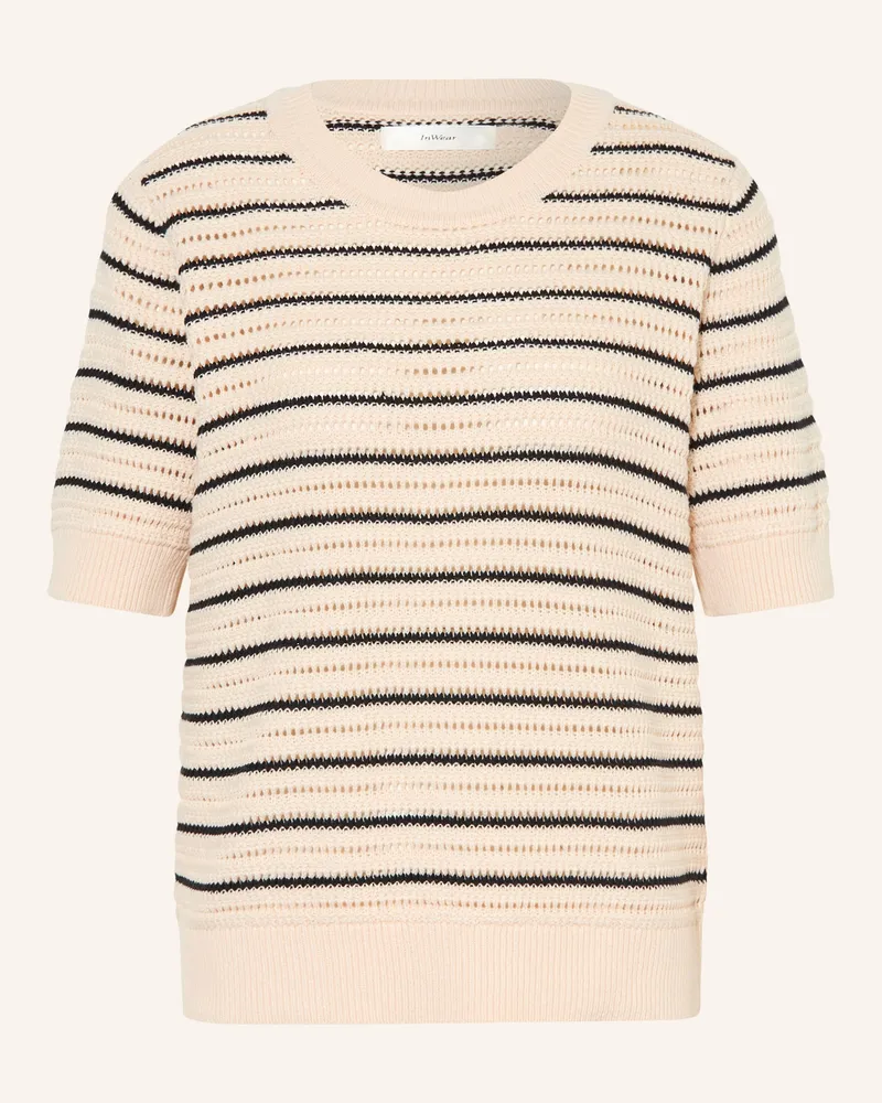 InWear Strick-Shirt Nelliiw schwarz Beige