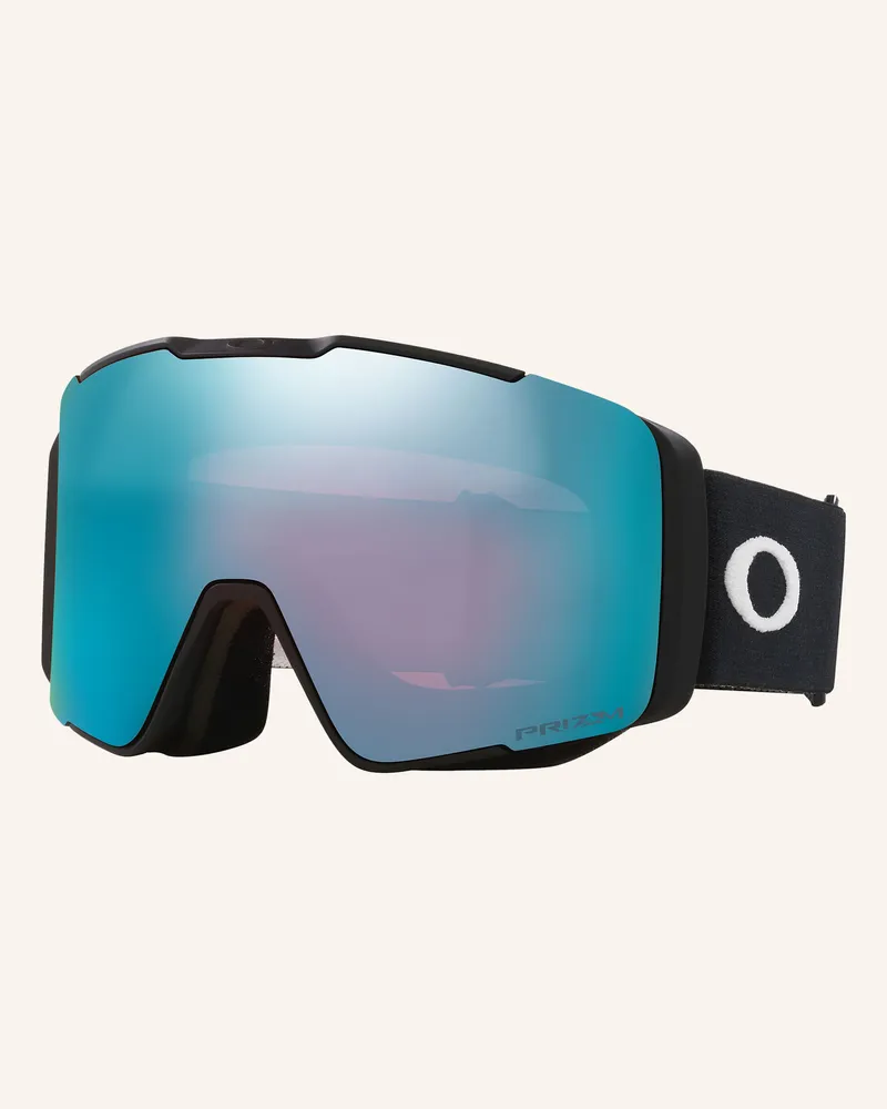 Oakley Skibrille Line Miner Pro M schwarz Rot