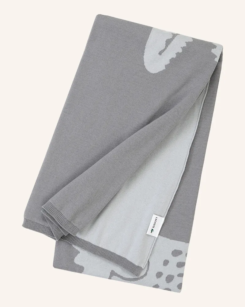 Lacoste Plaid Lreflet grau Grau