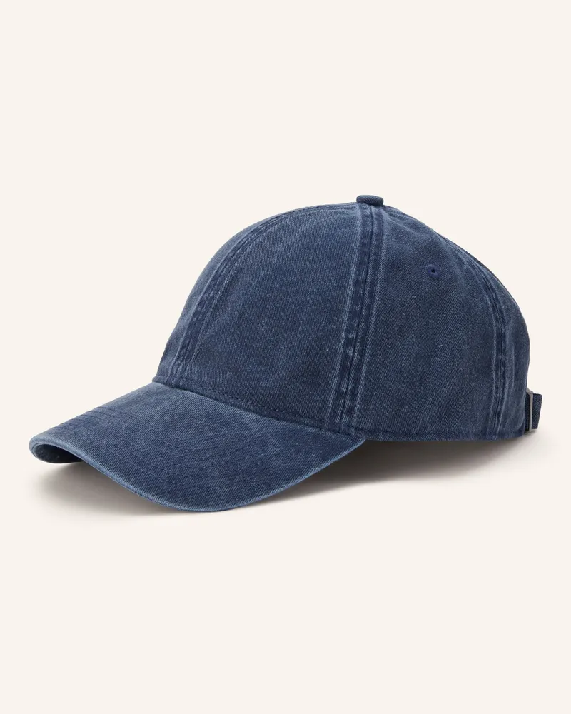 Arket Jeans-Cap blau Dunkelblau