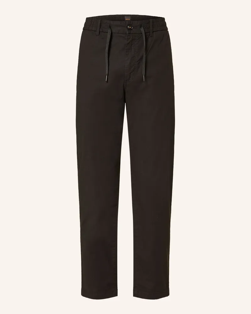 HUGO BOSS Chino Tapered Fit Schwarz