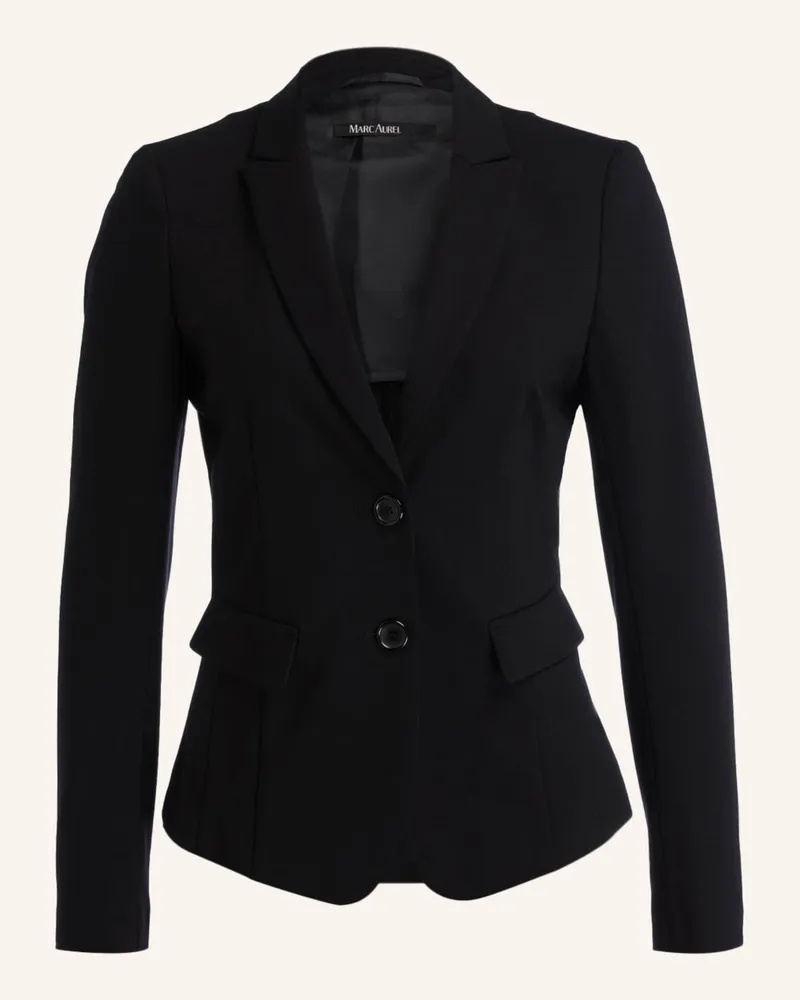 MARC AUREL Blazer schwarz Schwarz