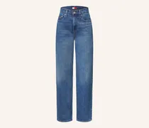Straight Jeans Layla blau