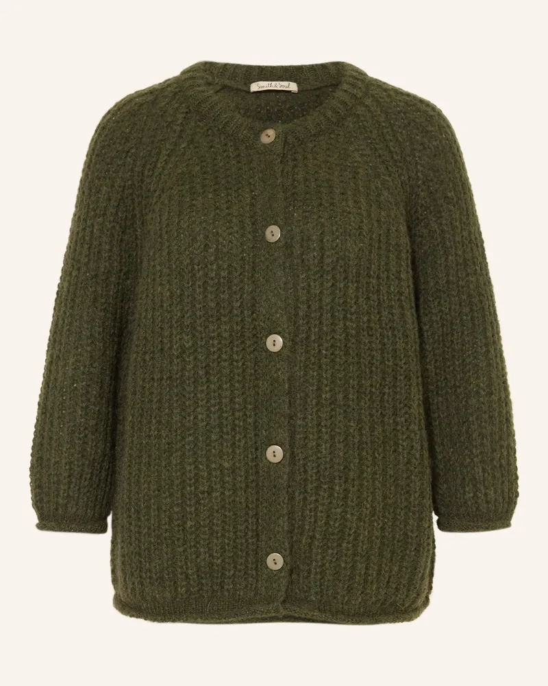 Smith & Soul Strickjacke gruen Dunkelgrün