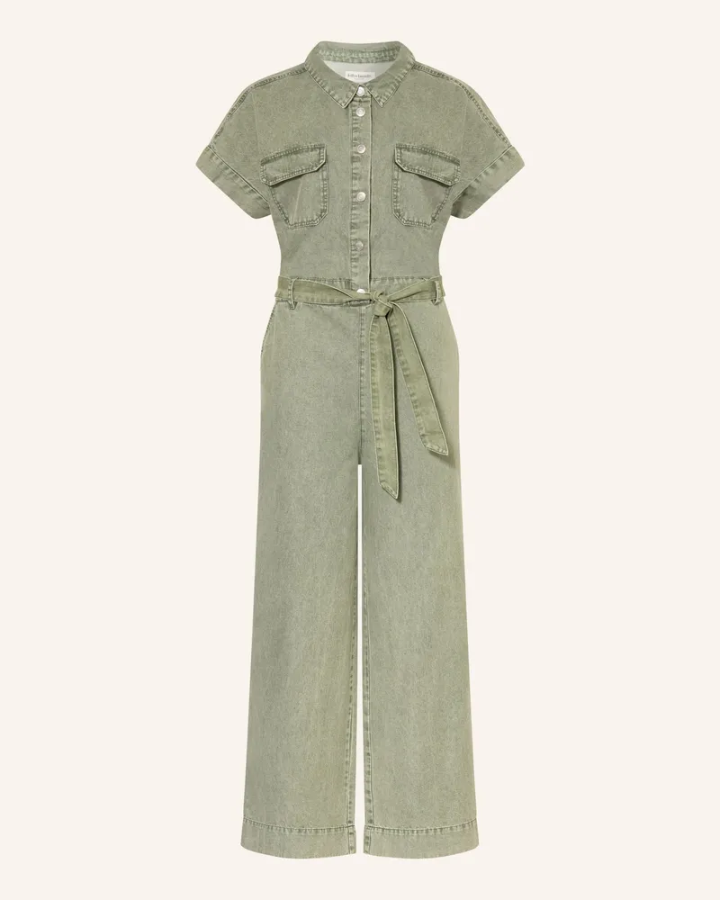 Lollys Laundry Jeans-Jumpsuit Mathildell gruen Mint