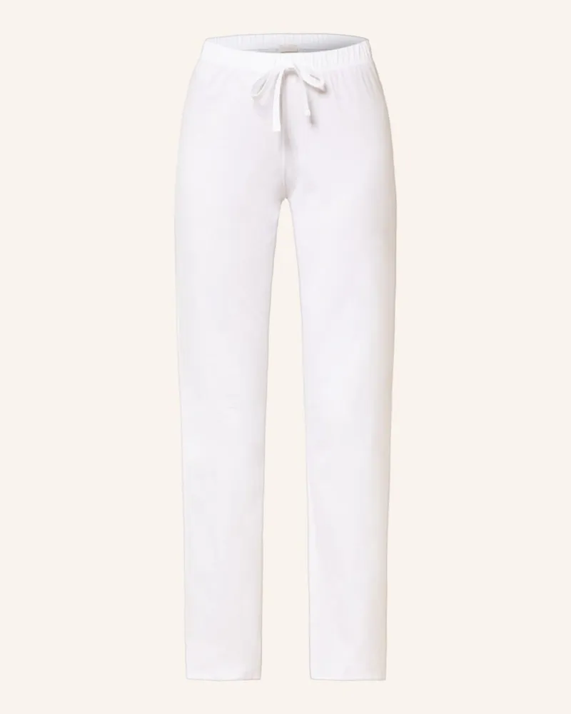 Hanro Lounge-Hose NATURAL WEAR Weiss