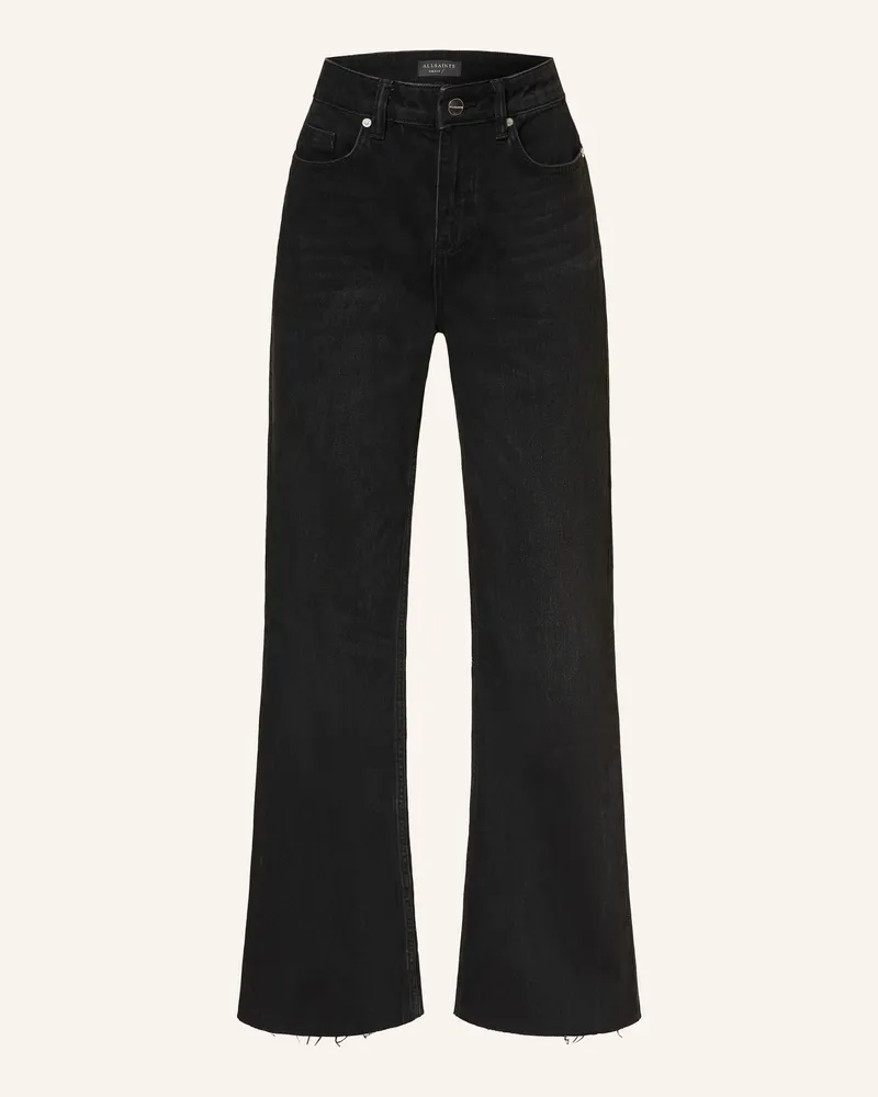 AllSaints Flared Jeans Ember schwarz 162