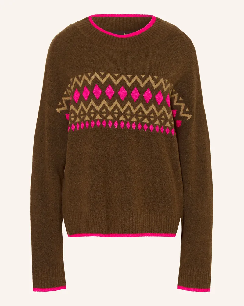 Grace Pullover braun Dunkelbraun