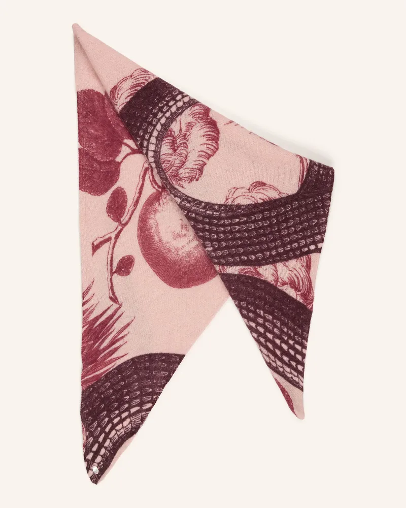 Friendly Hunting Dreieckstuch Aus Cashmere rosa Rosé