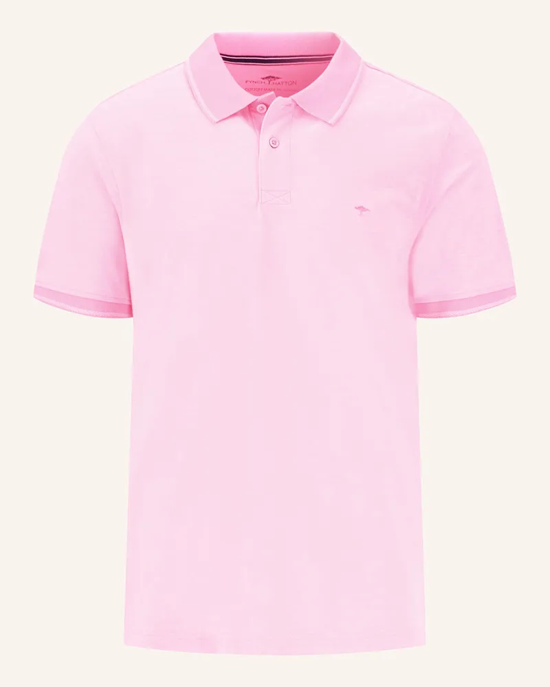 Fynch-Hatton Piqué-Poloshirt Rosa
