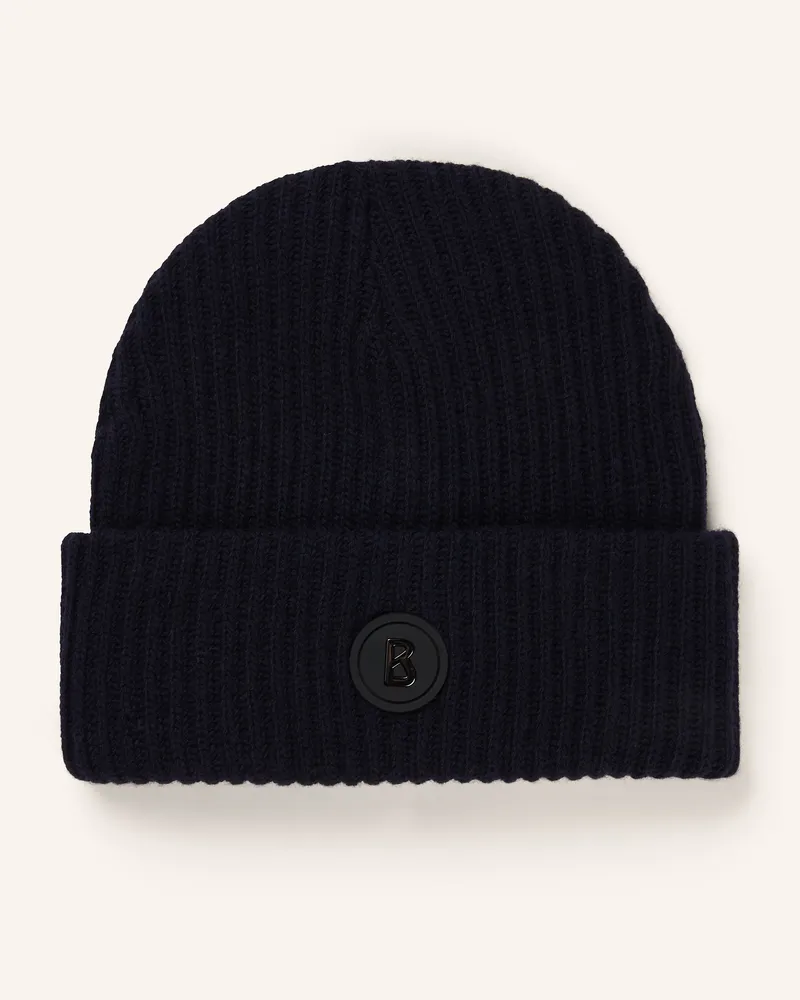 Bogner Mütze Gustav blau Dunkelblau