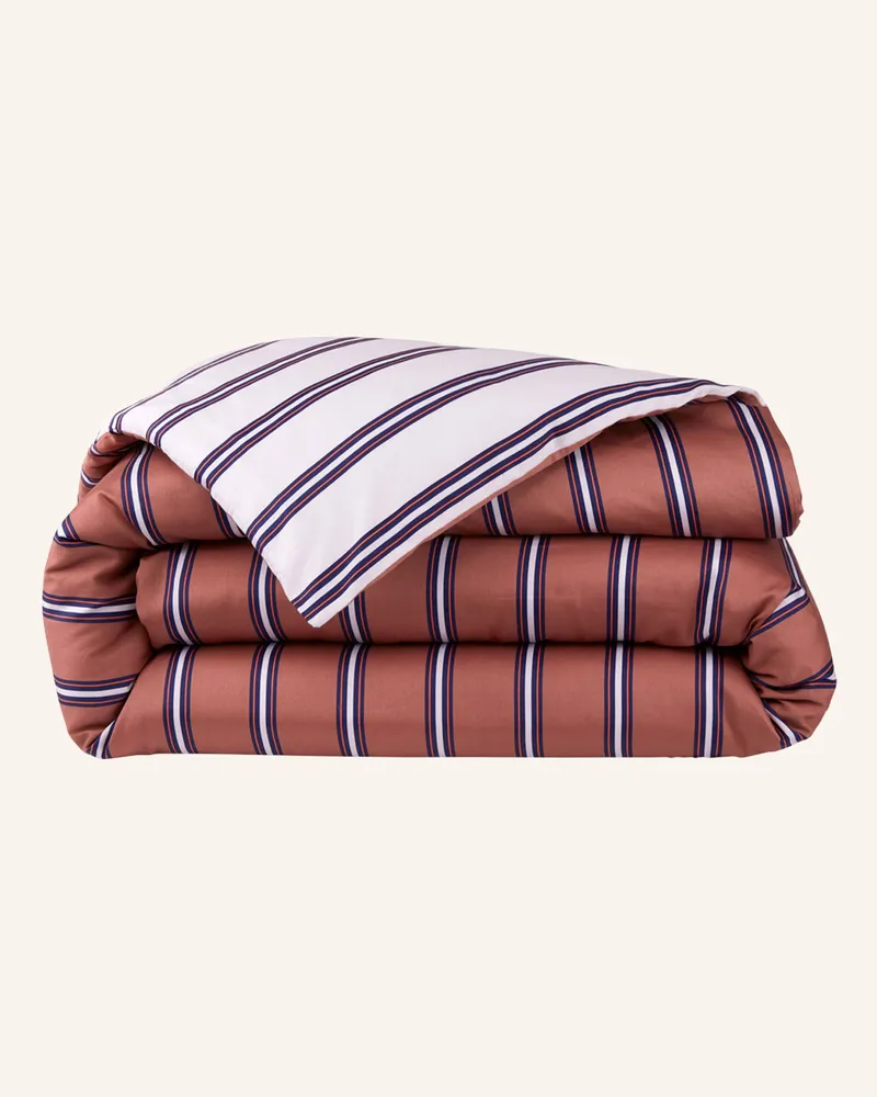 Lacoste Bettwäsche Set Lriviera braun Dunkelorange