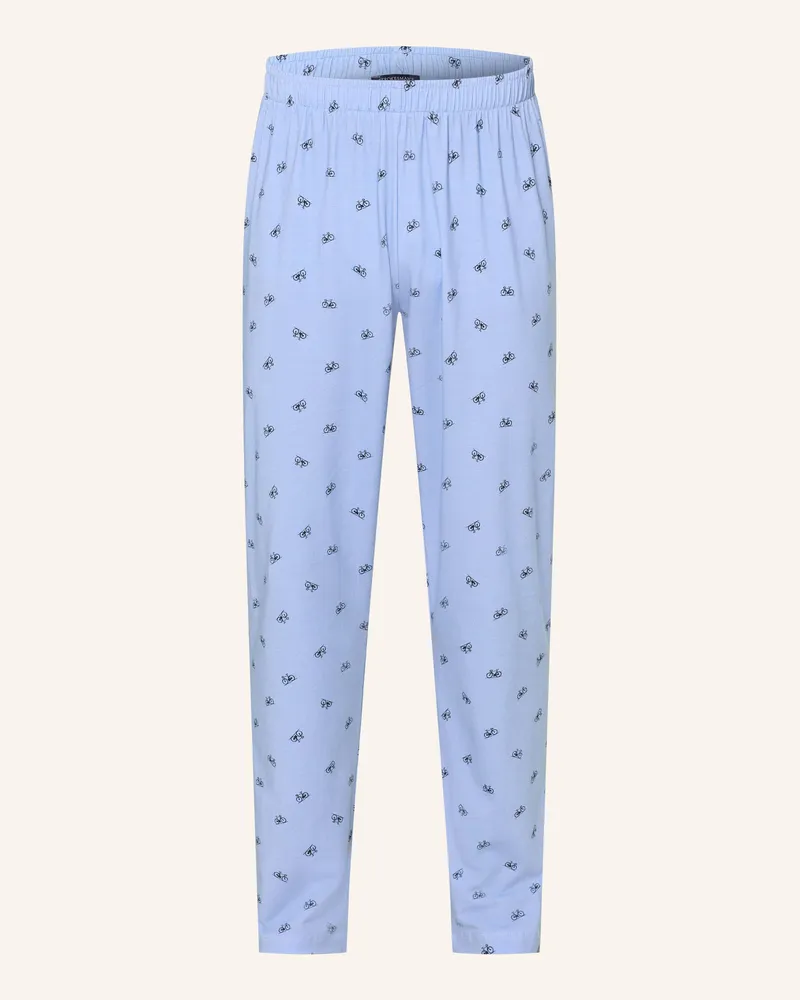 Strokesman's Schlafhose blau Hellblau