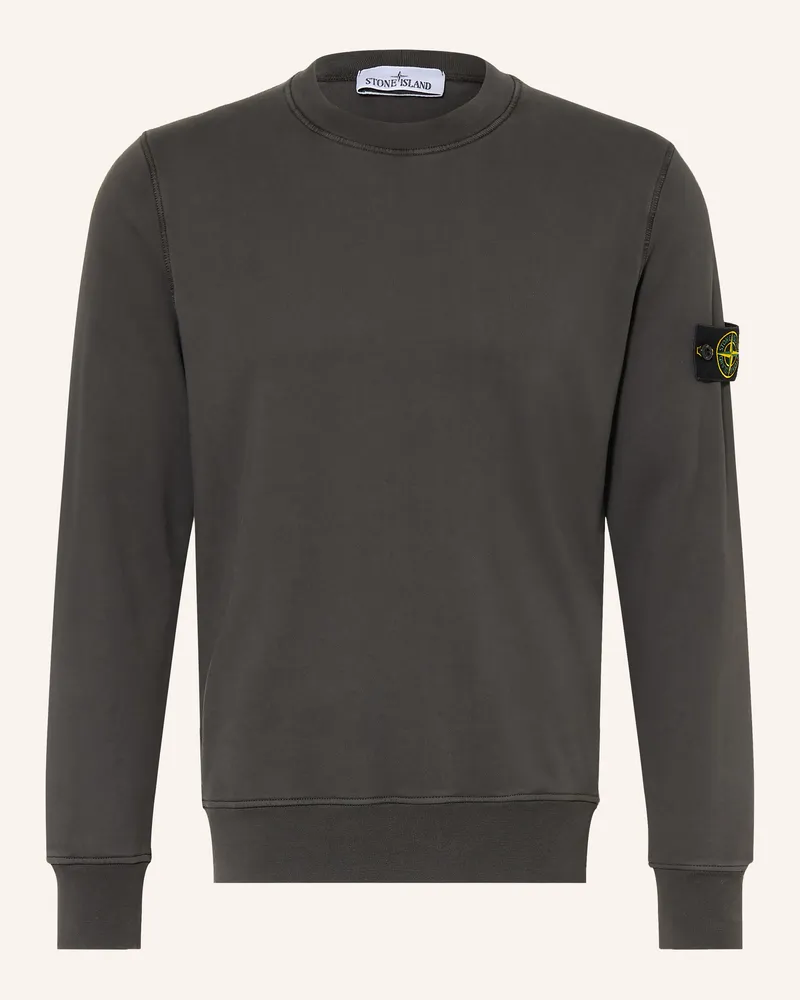 Stone Island Sweatshirt grau Dunkelgrau