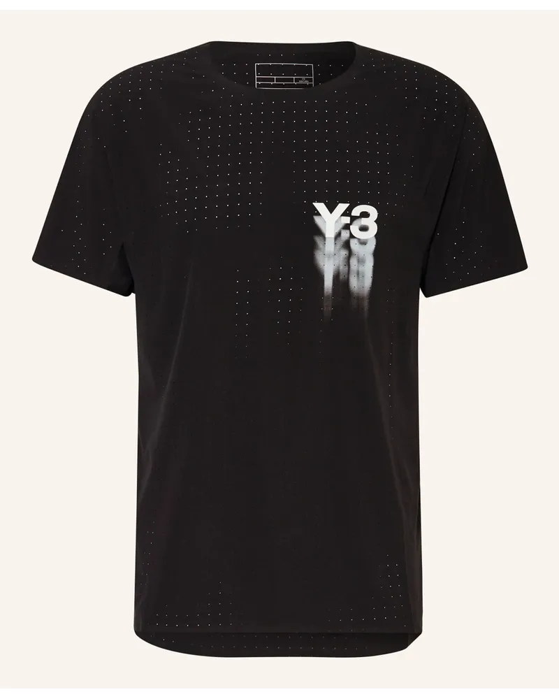 Y-3 Laufshirt Schwarz