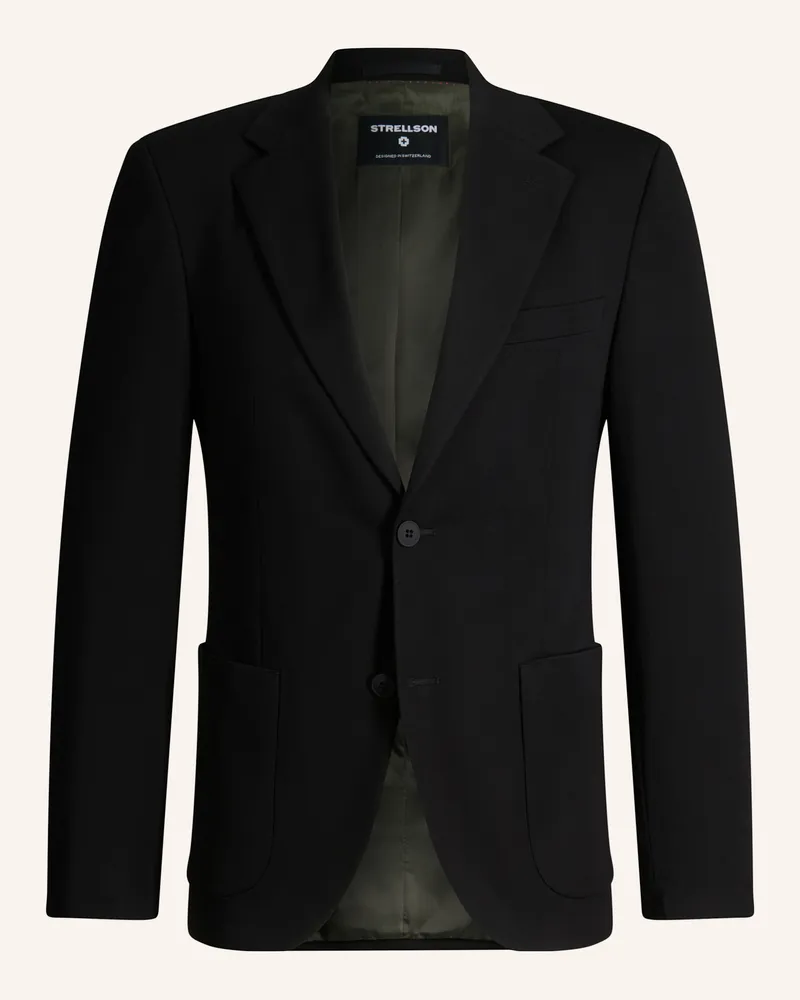 Strellson Anzugsakko ARNDT Slim Fit aus Jersey Schwarz
