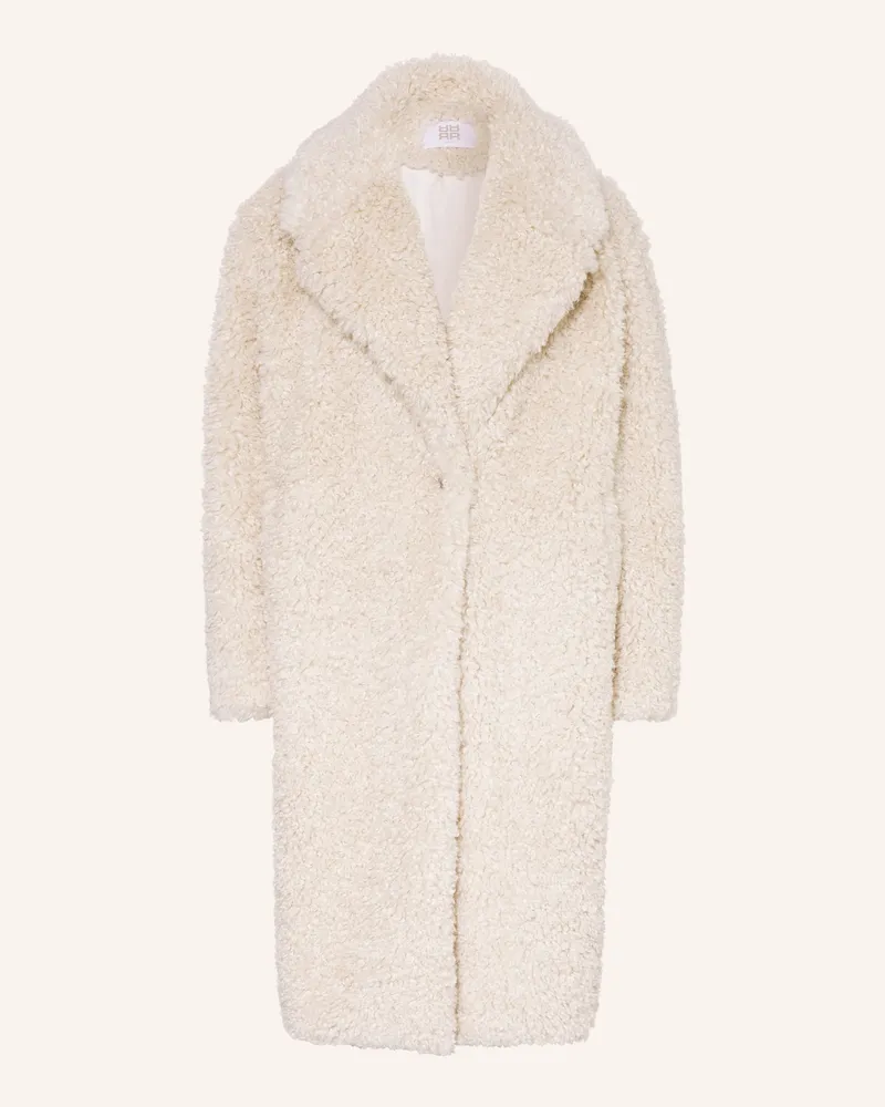 Riani Teddyfell-Mantel weiss 807