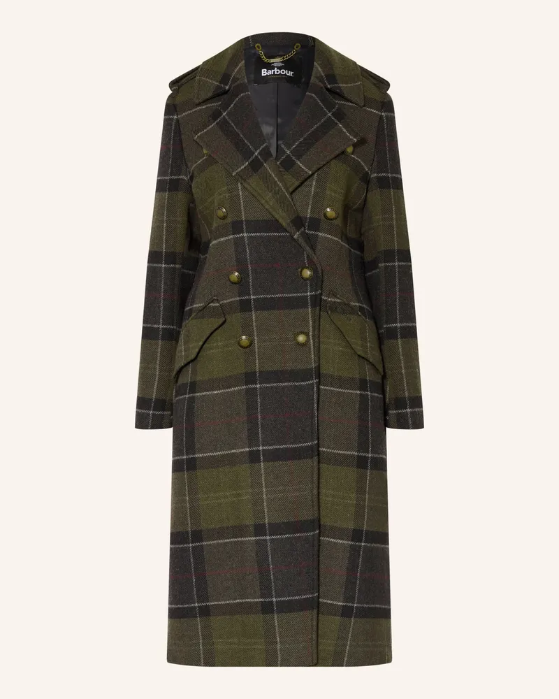 Barbour Blazermantel gruen Khaki