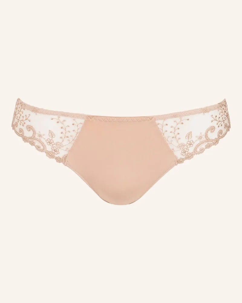 Simone Pérèle String Délice beige Nude