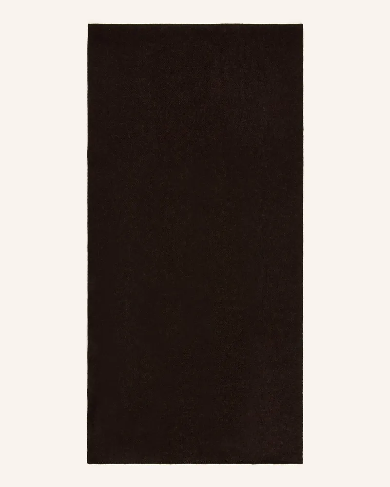 Strokesman's Cashmere-Schal braun Dunkelbraun
