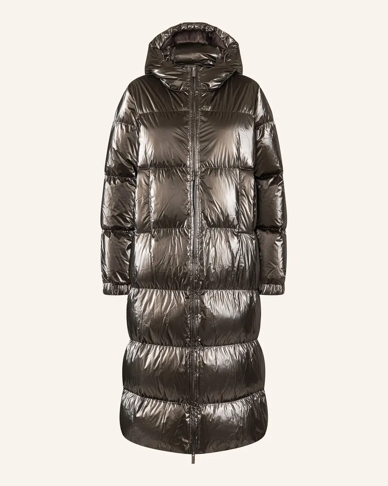 K-Way Winterjacke Ruenne Thermo Pearly gruen Schwarz