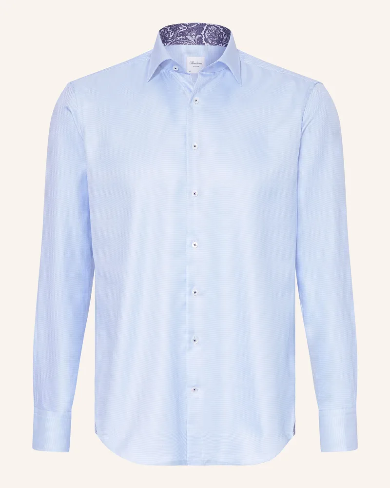 Stenströms Hemd Regular Fit Hellblau