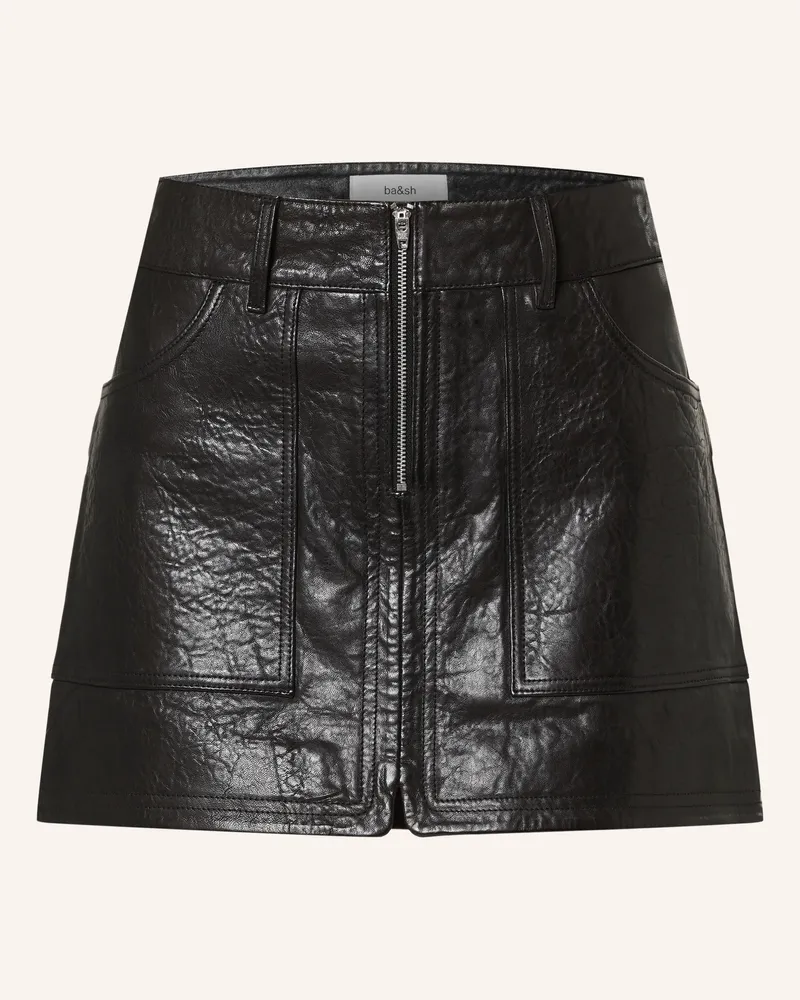 ba&sh Lederrock BALY Schwarz