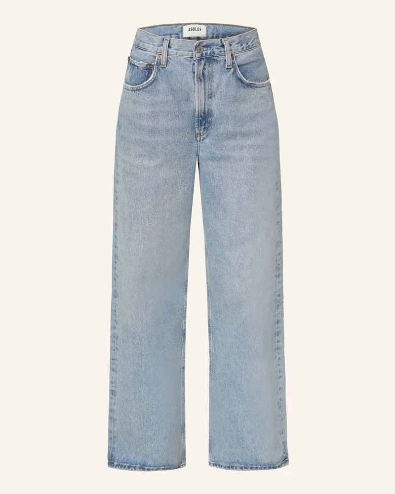 AGOLDE Jeans Low Curve Jean blau Force