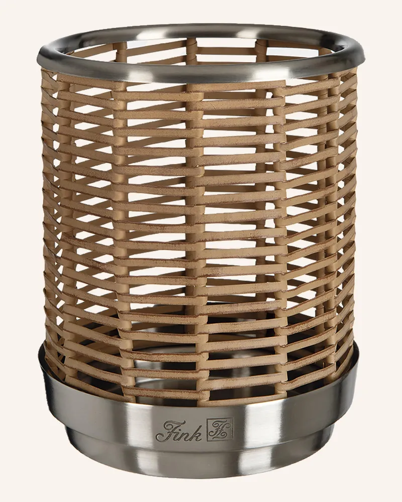 Fink Windlicht Ohne Glas Flavio silber Silber