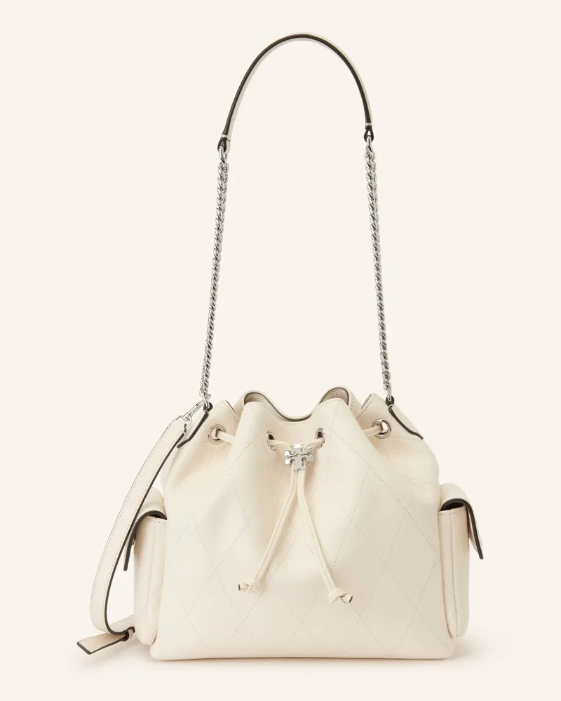 Tory Burch Beuteltasche Charlie beige Creme