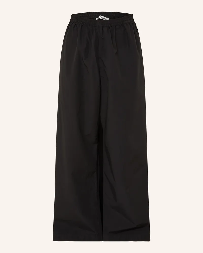 Acne Studios Hose Loose Fit Schwarz