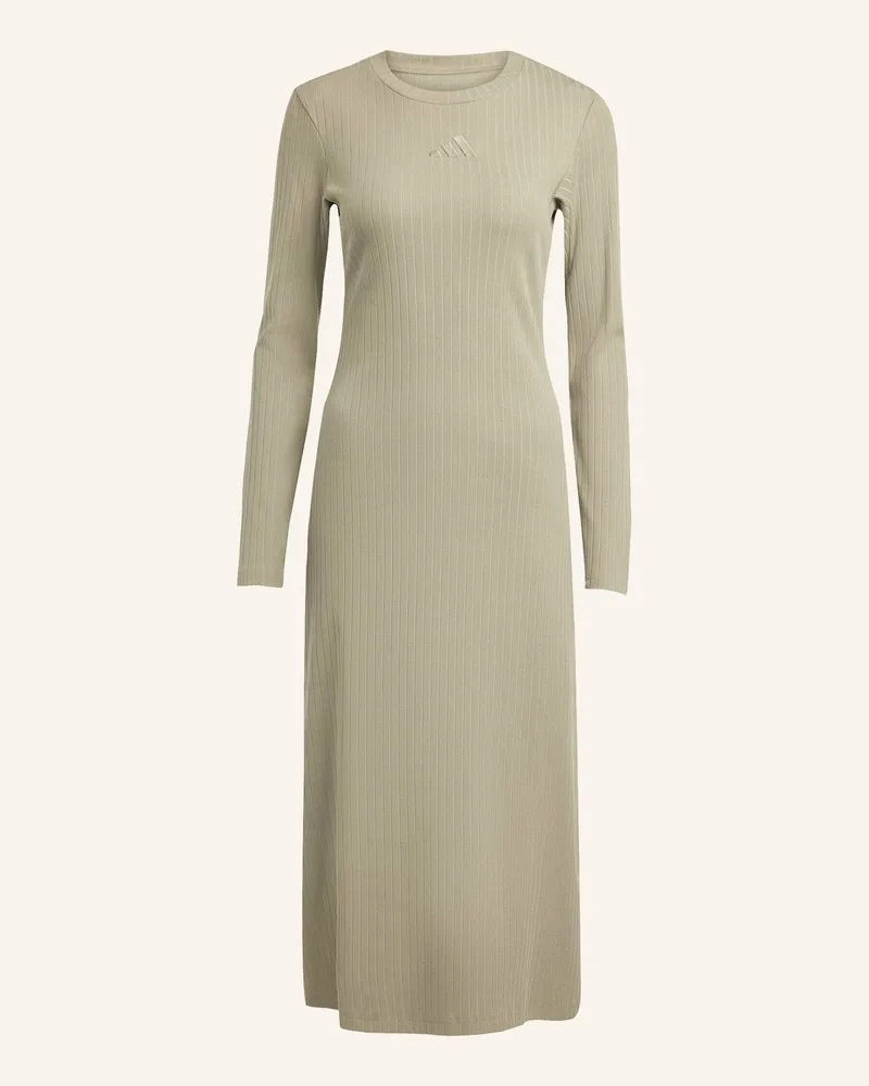 adidas ALL SZN WINTERFESTES LANGES KLEID Silber