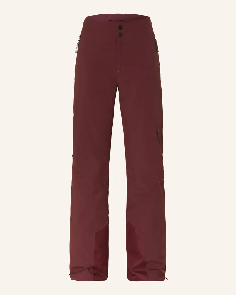 Peak Performance Skihose Whitelight Insulated rot Dunkelrot