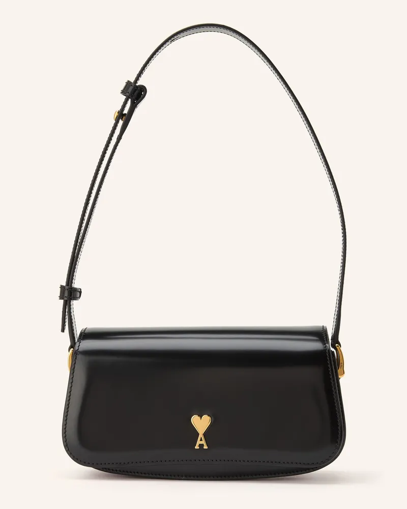 AMI Paris Schultertasche schwarz Schwarz