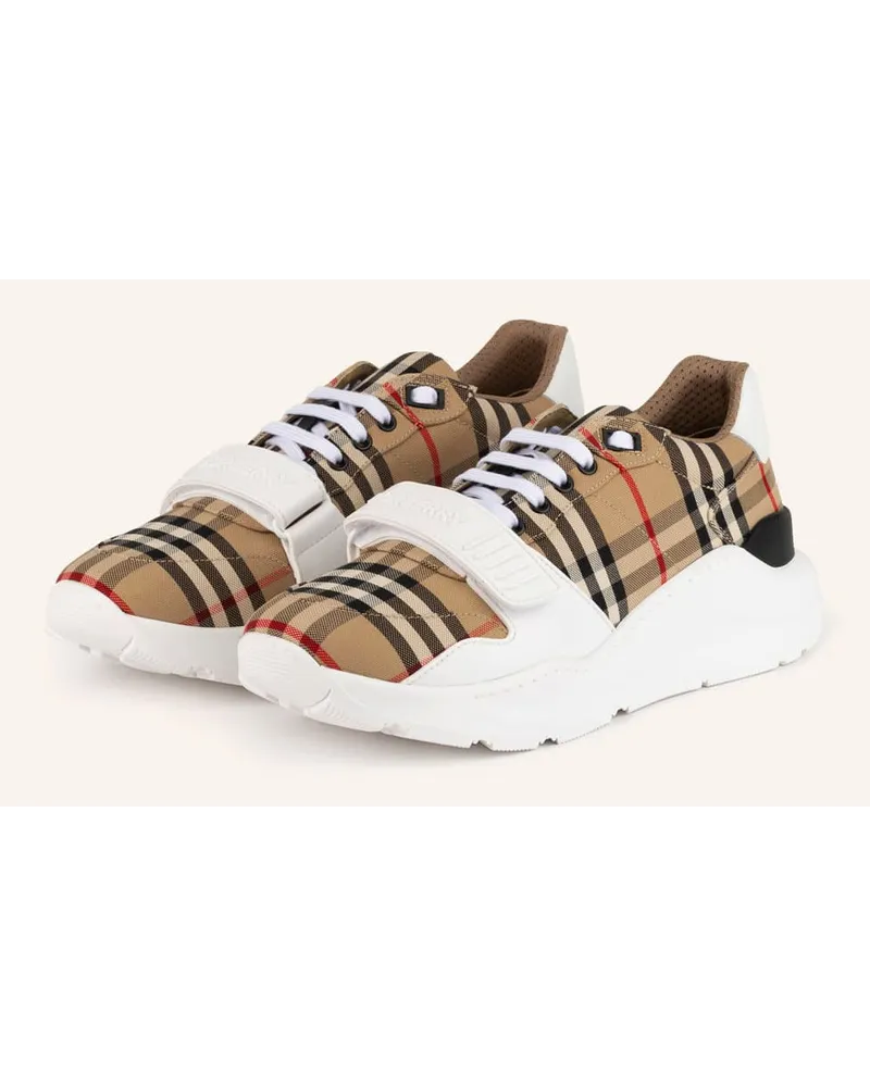 Burberry Sneaker RAMSEY - BEIGE/ SCHWARZ/ ROT Beige