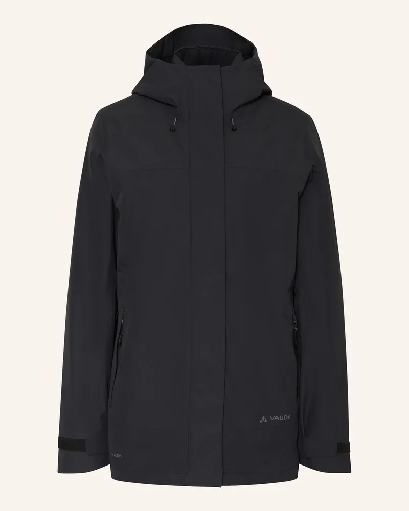 Vaude 2-In-1-Jacke Neyland schwarz Schwarz