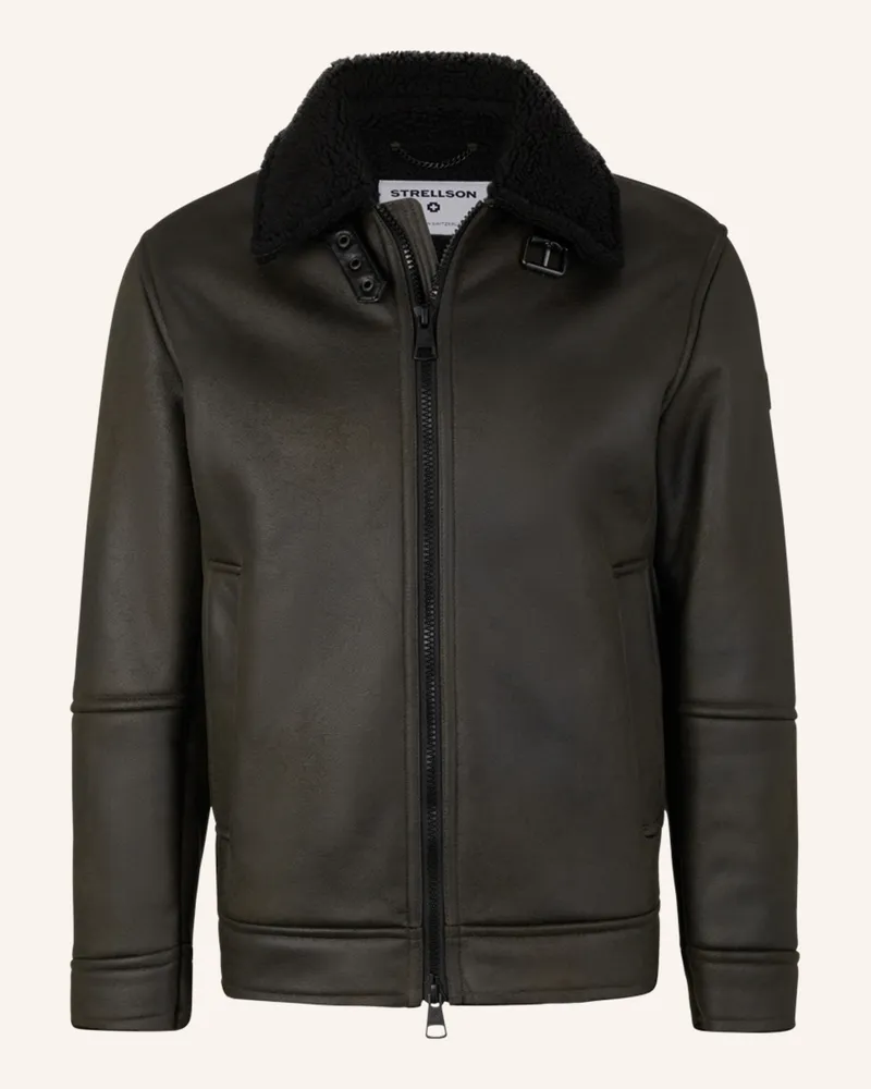 Strellson Jacke TEDDY Oliv