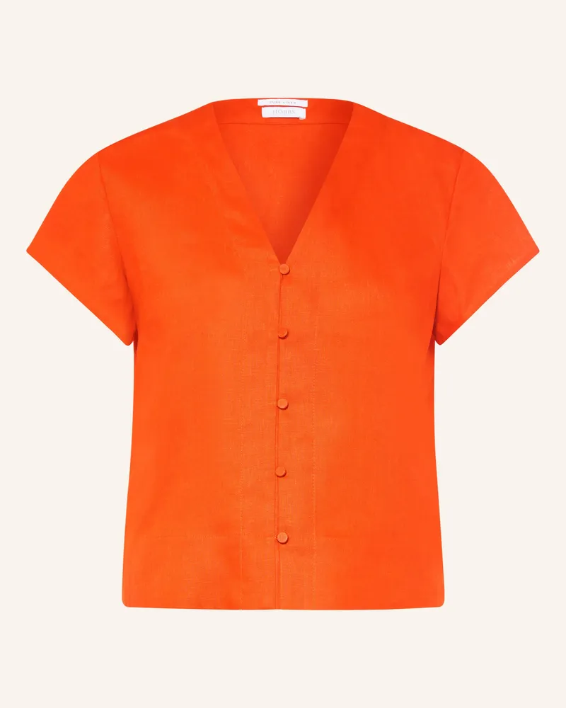 HOBBS London Leinenbluse rot Rot