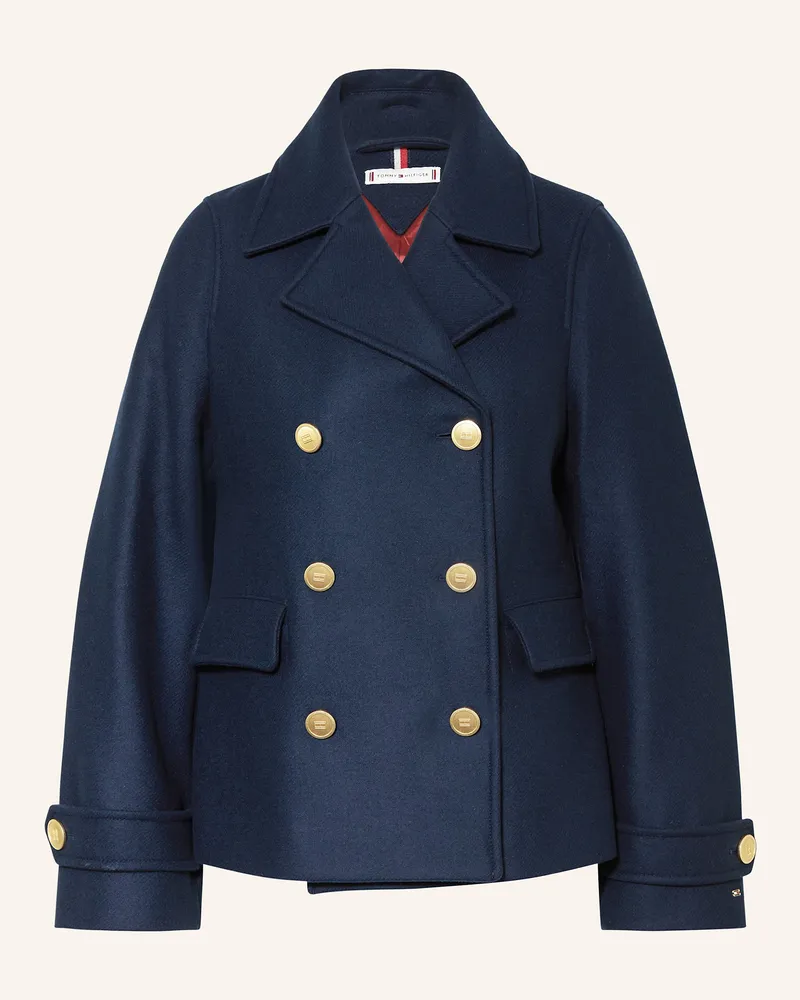 Tommy Hilfiger Cabanjacke Dunkelblau