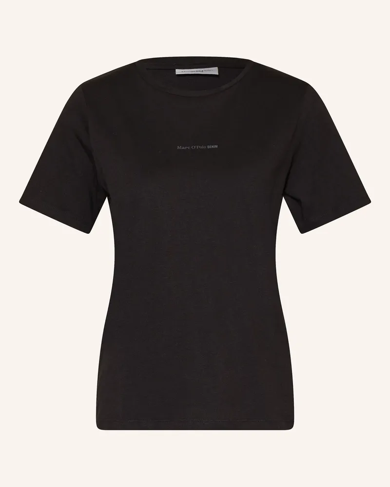 Marc O'Polo T-Shirt schwarz Schwarz