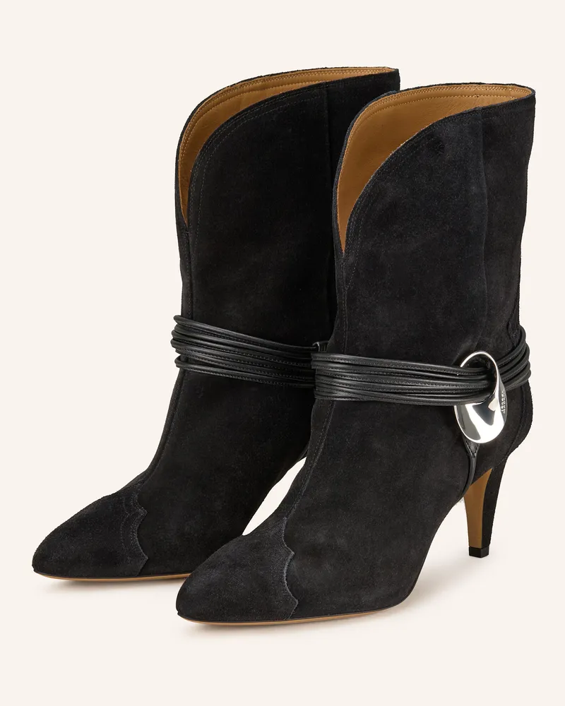 Isabel Marant Stiefeletten Dytho schwarz Schwarz