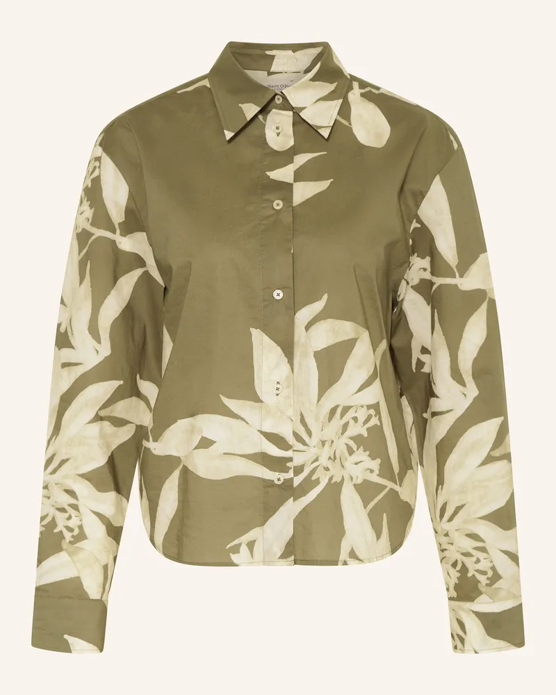 Marc O'Polo Hemdbluse Oliv