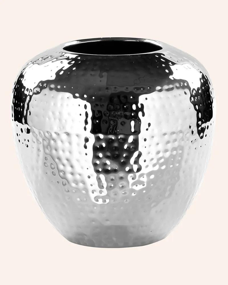 Fink Vase Losone silber Silber