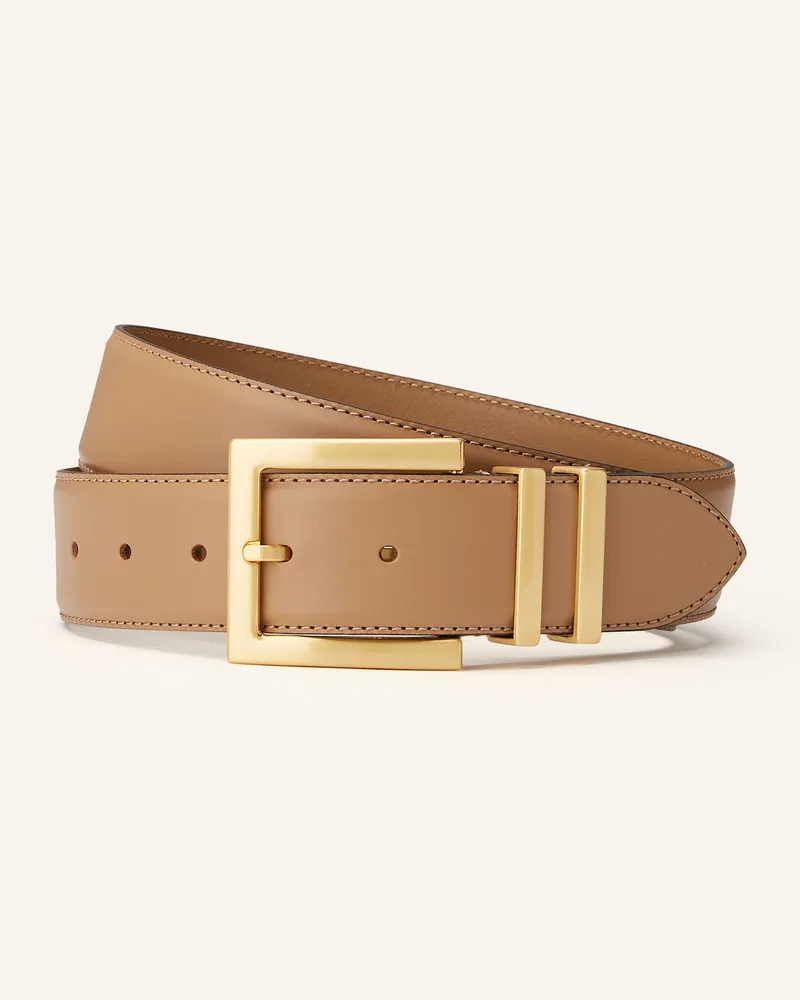 Reiss Ledergürtel BROMPTON Camel