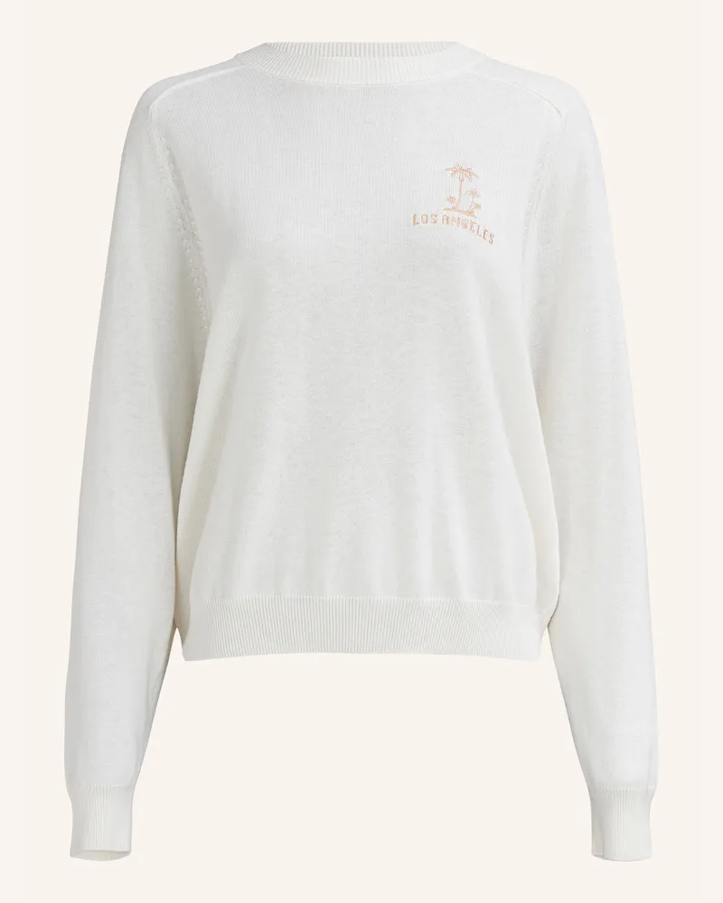 True Religion Strickpulli Rainbow weiss Weiss