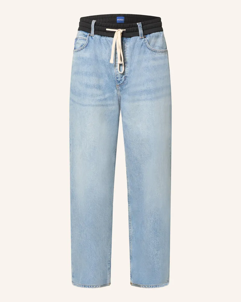 HUGO BOSS Jeans Draisen Oversize Fit blau 446